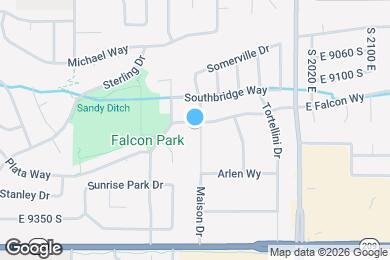 Map image of the property - 1840 E Falcon Wy
