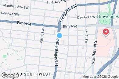 Map image of the property - 908 Franklin Rd SW