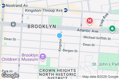 Map image of the property - Room in Shared 4 bed/1 bath home in Crown Heights