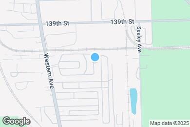 Map image of the property - 14001 S Western Ave