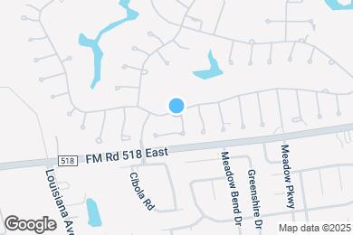 Map image of the property - 4103 Pebble Beach Dr