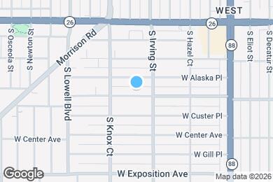 Map image of the property - 3385 W Virginia Ave