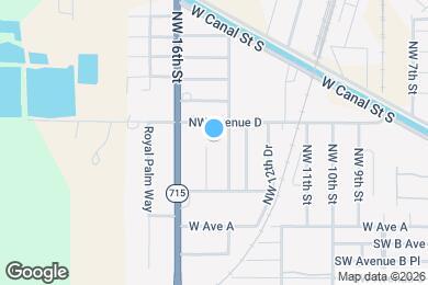 Map image of the property - 323 NW 15th St