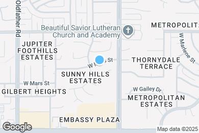 Map image of the property - 3871 W Mars St