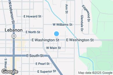 Map image of the property - 514 E Washington St