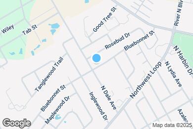 Map image of the property - 411 Bluebonnet St