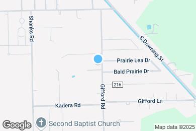 Map image of the property - 1216 Gifford Rd