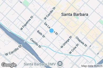 Map image of the property - 825 De la Vina St