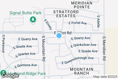Map image of the property - 11261 E Quarry Ave