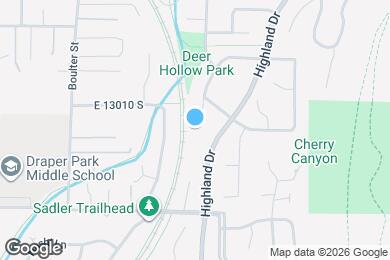 Map image of the property - 13046 S Mountain Crst Cir