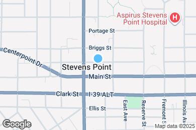 Map image of the property - 1741 College Ave