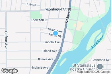 Map image of the property - 328 Heath St