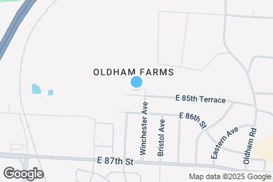 Map image of the property - 6900 E 85th Terrace