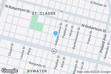 Map image of the property - 3614 Urquhart St