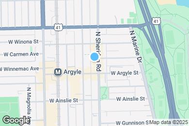 Map image of the property - 5020 N Sheridan Rd