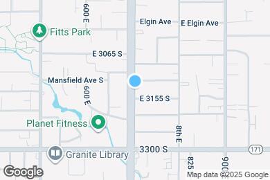 Map image of the property - 3143 S 700 E