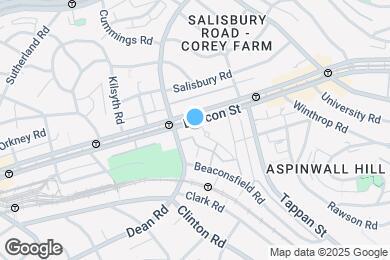 Map image of the property - 1753 Beacon St