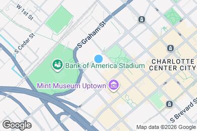 Map image of the property - 415 S Mint St