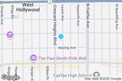 Map image of the property - 827 N Laurel Ave