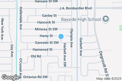 Map image of the property - 447 Gancedo St SW