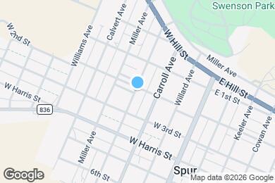 Map image of the property - 524 N Parker Ave