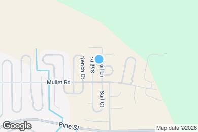 Map image of the property - 1612 Sail Ln