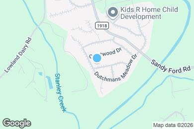 Map image of the property - 152 Barrington Dr