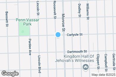 Map image of the property - 3721 Roosevelt St