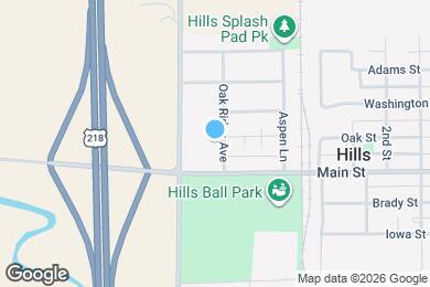 Map image of the property - 121 Oak Ridge Ave