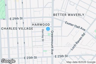 Map image of the property - 431 Whitridge Ave