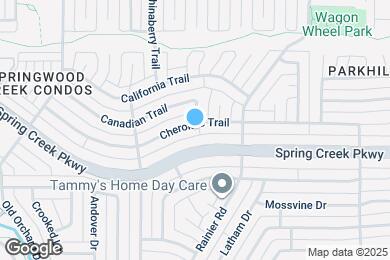 Map image of the property - 1514 Cherokee Trl