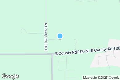 Map image of the property - 1099 N County Road 300 E