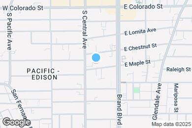 Map image of the property - 209 W Maple St
