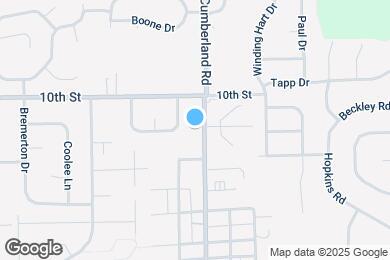 Map image of the property - 850 N Muessing St