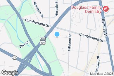 Map image of the property - 521 Edwards St