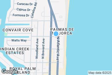 Map image of the property - 266 N Atlantic Ave