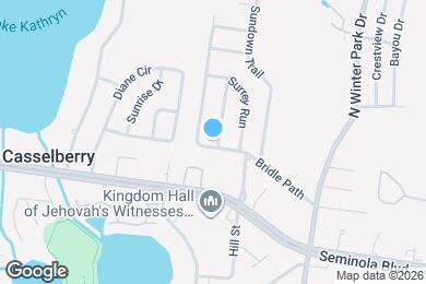 Map image of the property - 400 Ranch Trail