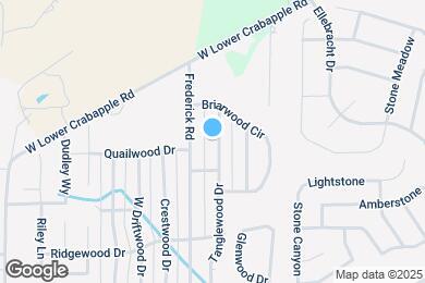 Map image of the property - 305 Tanglewood Dr