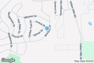 Map image of the property - 856 Brickley Dr