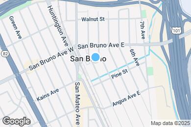 Map image of the property - 734 2nd Ave