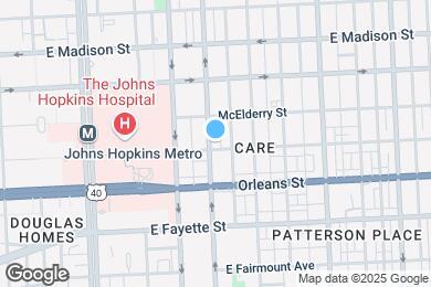 Map image of the property - 505 North Washington Street