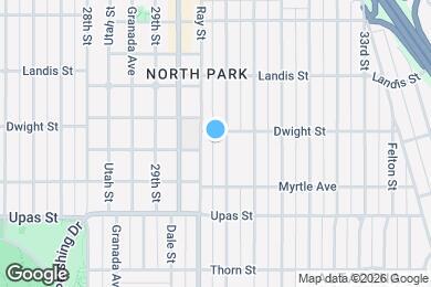 Map image of the property - 3576 Grim Ave