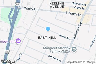 Map image of the property - 924 Spain Ave