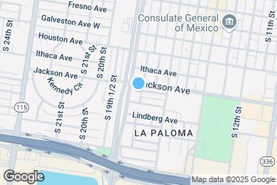 Map image of the property - 1012 S 17 1/2 St