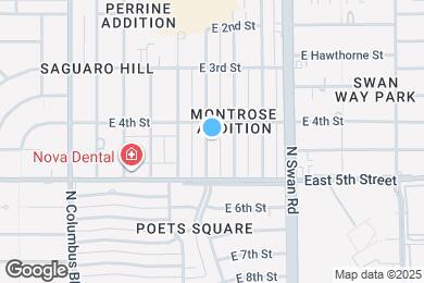 Map image of the property - 646 N Desert Ave