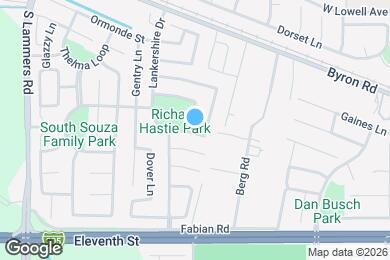 Map image of the property - 1402 Parkington Ln