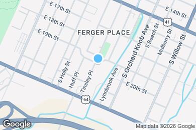 Map image of the property - 1900 Tinsley Pl