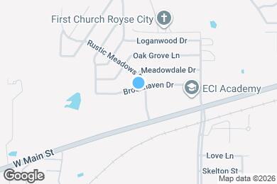 Map image of the property - 913 Brookhaven Dr