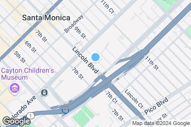 Map image of the property - Junction Santa Monica