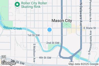 Map image of the property - 18 S Adams Ave